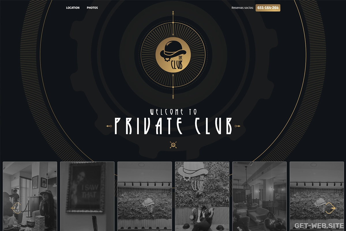 Theclubdenia Website Front-End